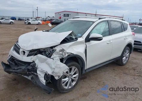 2014 Toyota Rav4 Limited z USA, uszkodzony, nr VIN 2T3YFREVXEW086060